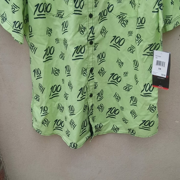 A Sean Combs Co ENYCE 100 Lime Shirt - Picture 6 of 16